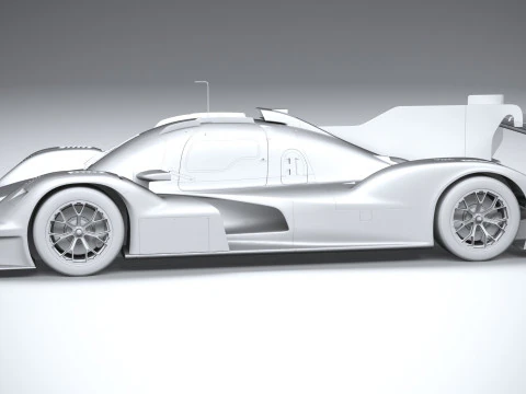 Porsche 963 RSP 2026 3D Model
