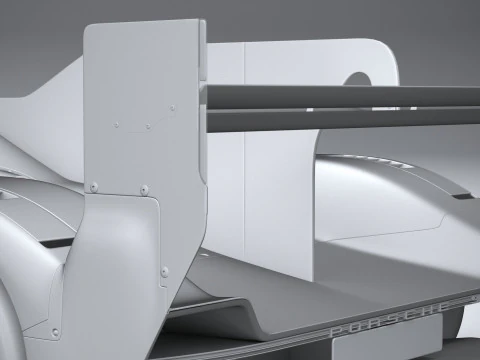 Porsche 963 RSP 2026 3D Model