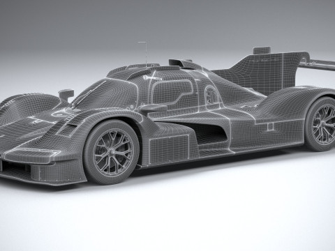 Porsche 963 RSP 2026 3D Model