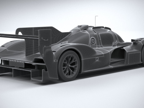 Porsche 963 RSP 2026 3D Model