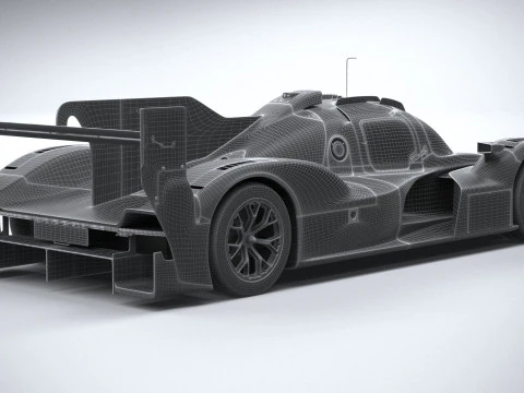 Porsche 963 RSP 2026 3D Model