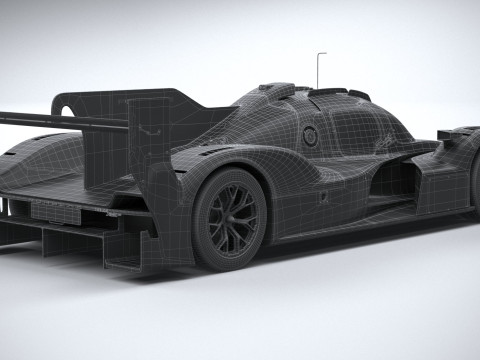 Porsche 963 RSP 2026 3D Model