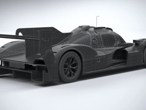 Porsche 963 RSP 2026 3D Model