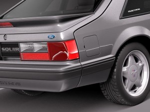 Mustang 1987-1993 3Dモデル