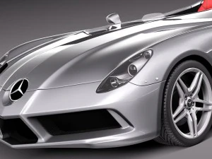 Mercedes-Benz SLR Stirling Moss Concept Car 3D Model