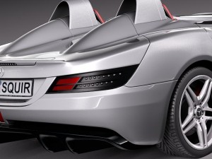 Mercedes-Benz SLR Stirling Moss Concept Car 3D Model