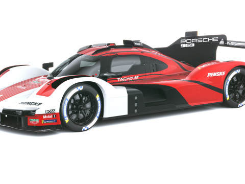 保时捷 963 LMDh 赛车 2023 3D 模型