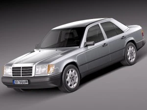 Mercedes-Benz W124 classe E 1984-1997 Modelo 3D