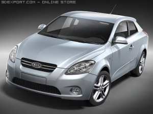 Kia Pro Ceed 3D Model