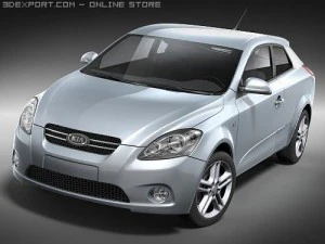 Kia Pro Ceed 3D Model
