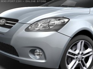 Kia Pro Ceed 3D Model