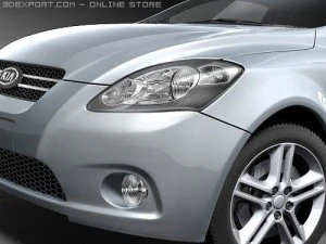 Kia Pro Ceed 3D Model