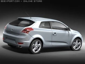 Kia Pro Ceed 3D Model