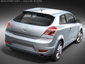 Kia Pro Ceed 3D Model
