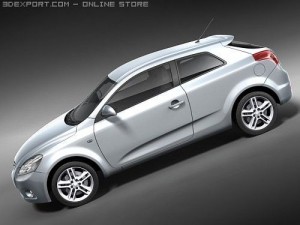 Kia Pro Ceed 3D Model