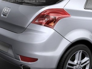 Kia Pro Ceed midpoly 3D Модель
