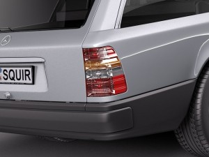Mercedes-Benz E-class W124 Kombi 3D 모델
