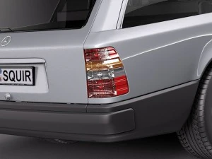 Mercedes-Benz E-class W124 Kombi 3D Model