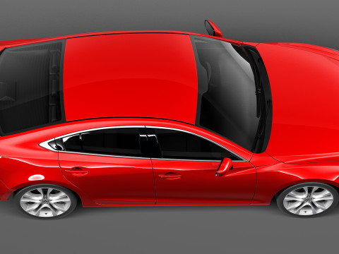 Mazda 6 Sedan 2013 3D 模型