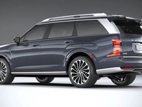 Hyundai Palisade 2026 3D Model