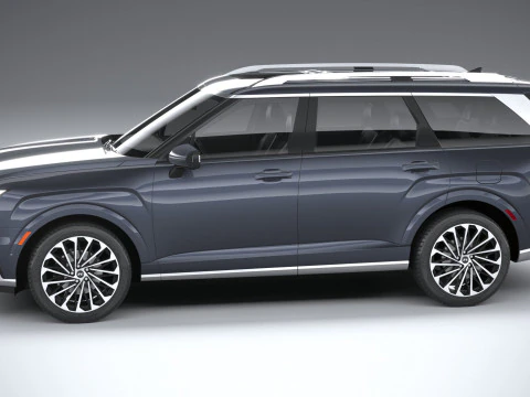 Hyundai Palisade 2026 3D Model