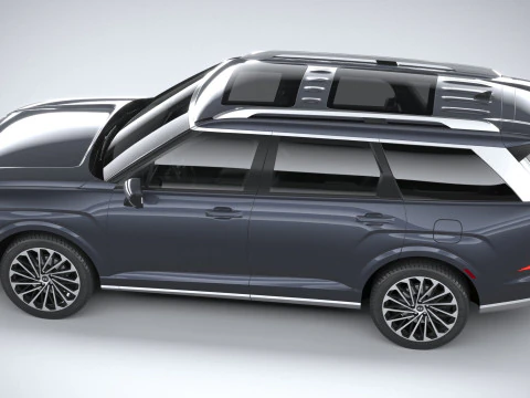 Hyundai Palisade 2026 3D Model