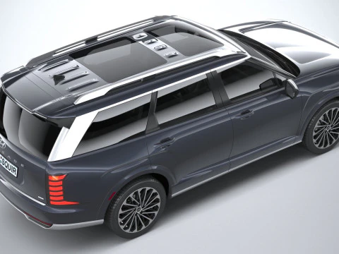Hyundai Palisade 2026 3D Model
