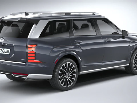 Hyundai Palisade 2026 3D Model