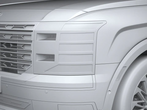 Hyundai Palisade 2026 3D Model