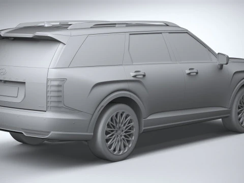 Hyundai Palisade 2026 3D Model