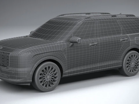 Hyundai Palisade 2026 3D Model
