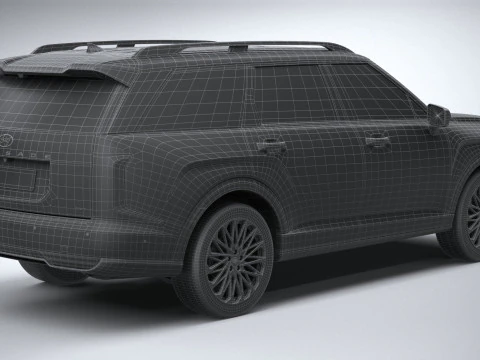 Hyundai Palisade 2026 3D Model