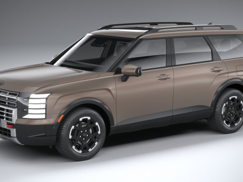 Hyundai Palisade XRT Pro 2026 3D Modell