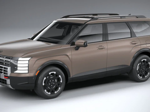 Hyundai Palisade XRT Pro 2026 3D Model