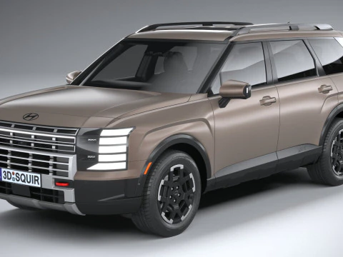 Hyundai Palisade XRT Pro 2026 3D Model