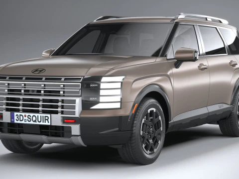 Hyundai Palisade XRT Pro 2026 3D Model