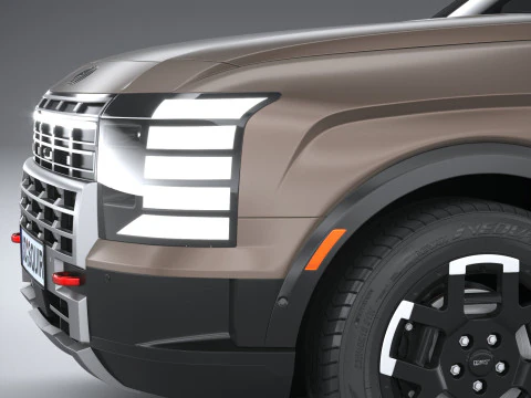Hyundai Palisade XRT Pro 2026 3D Model