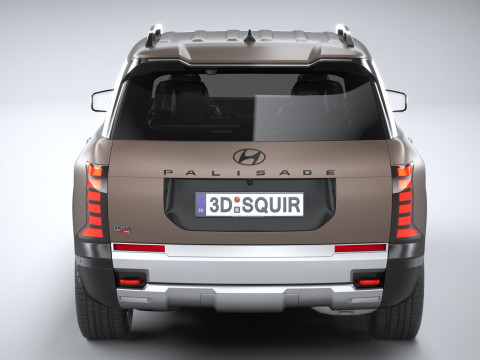 Hyundai Palisade XRT Pro 2026 3D 模型
