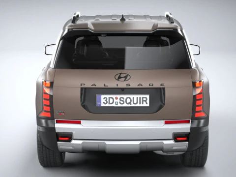 Hyundai Palisade XRT Pro 2026 3D Model