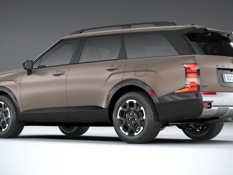 Hyundai Palisade XRT Pro 2026 3D Model