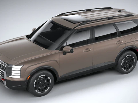 Hyundai Palisade XRT Pro 2026 3D Model