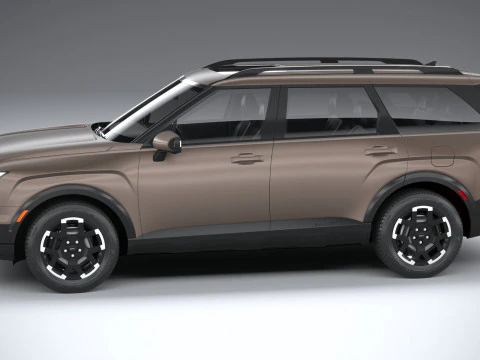 Hyundai Palisade XRT Pro 2026 3D Model