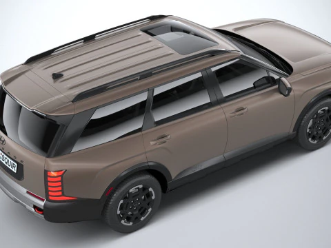 Hyundai Palisade XRT Pro 2026 3D Model
