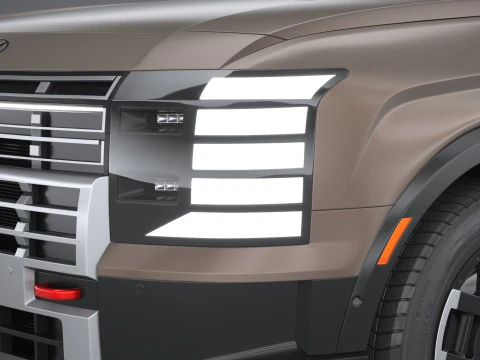 Hyundai Palisade XRT Pro 2026 3D Model