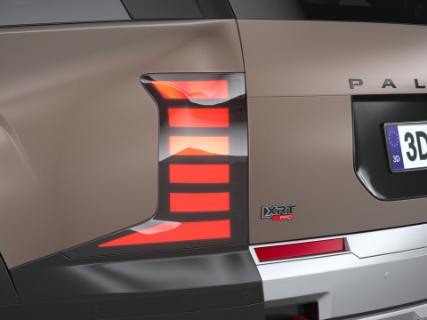 Hyundai Palisade XRT Pro 2026 3D 模型
