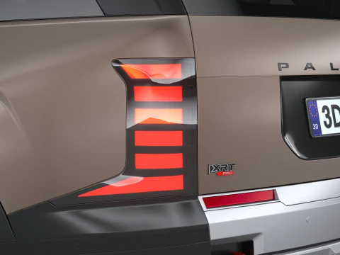 Hyundai Palisade XRT Pro 2026 3D Model