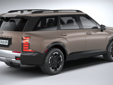Hyundai Palisade XRT Pro 2026 3D 模型