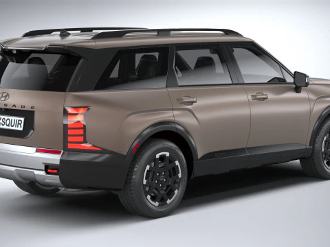 Hyundai Palisade XRT Pro 2026 3D Model