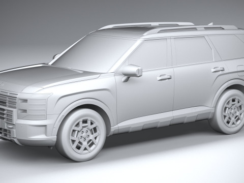 Hyundai Palisade XRT Pro 2026 3D 模型