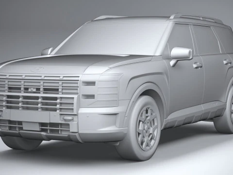 Hyundai Palisade XRT Pro 2026 3D Model
